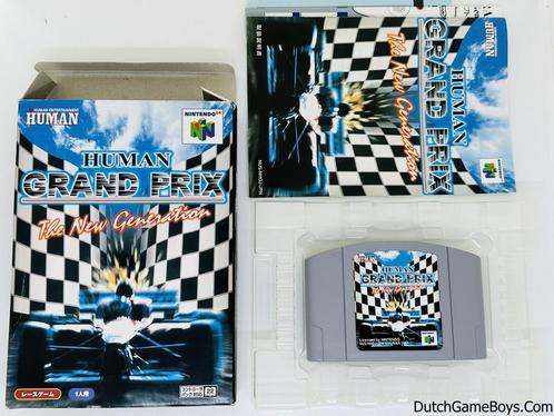 Nintendo 64 / N64 - Human Grand Prix - The New Generation -, Spelcomputers en Games, Games | Nintendo 64, Gebruikt, Verzenden