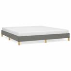 Bedframe 180x200 Donkergrijs - Bespaar 35% - Tweedekansje, Ophalen of Verzenden, 180 cm, 200 cm, Nieuw