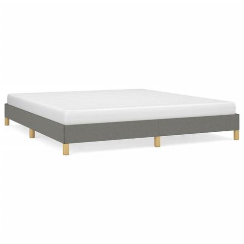 Bedframe 180x200 Donkergrijs - Bespaar 35% - Tweedekansje, Huis en Inrichting, Slaapkamer | Bedden, 180 cm, 200 cm, Grijs, Nieuw
