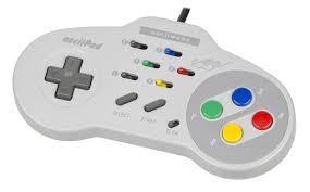 Super Nintendo Controller AsciiPad (SNES Accessoires), Spelcomputers en Games, Spelcomputers | Nintendo Super NES, Zo goed als nieuw