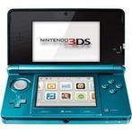 Nintendo 3DS - Blauw - Glanzend 3DS Garantie & snel in huis!, Ophalen of Verzenden, Zo goed als nieuw, Blauw