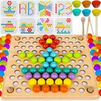 Kruzzel Houten Puzzel Kralen: Stimuleer Creativiteit en M..., Kinderen en Baby's, Ophalen of Verzenden, Nieuw