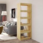 vidaXL Boekenkast / kamerscherm 60x35x167 cm massief, Huis en Inrichting, Verzenden, Nieuw, 50 tot 100 cm, 25 tot 50 cm