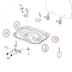 Dometic montageset kookplaat (4 st), Ophalen of Verzenden, Nieuw