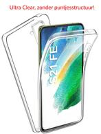 Galaxy S21 FE 360° Ultra Clear Hybrid PC + TPU Hoesje, Telecommunicatie, Ophalen of Verzenden, Nieuw