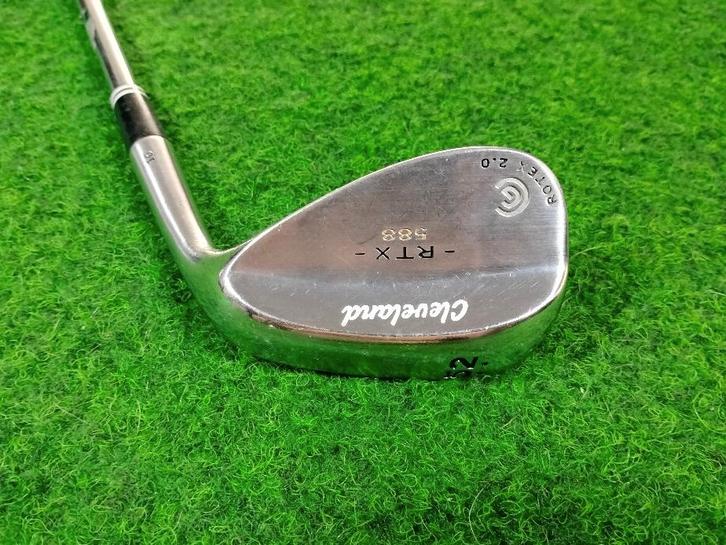 Cleveland RTX 588 gapwedge 52 graden golfclub (Wedges), Sport en Fitness, Golf, Club, Zo goed als nieuw, Cleveland, Ophalen of Verzenden