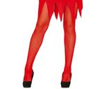 Halloween Visnet Panty Rood, Verzenden, Nieuw