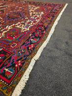Perzisch tapijt Heriz 300x210 wollen vloerkleed iran, Blauw, 200 cm of meer, Ophalen of Verzenden, Zo goed als nieuw