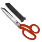 Mundial Professionele Stofschaar 21 cm - Rood Gelakt met..., Hobby en Vrije tijd, Naaien en Fournituren, Ophalen of Verzenden