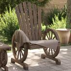 vidaXL Tuinstoel Adirondack massief vurenhout, Verzenden, Nieuw, Hout