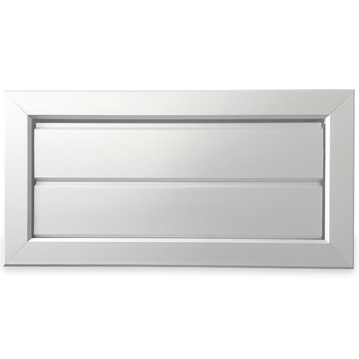 Overdrukrooster opbouw (BxH) 305 x 155mm, Doe-het-zelf en Verbouw, Ventilatie en Afzuiging, Nieuw, Verzenden