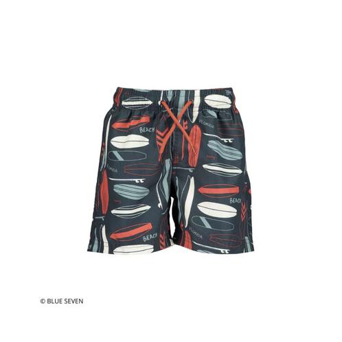 Jongens zwembroek - surfplanken blauw - maat: 128 - Blue, Kinderen en Baby's, Kinderkleding | Overige, Nieuw, Verzenden