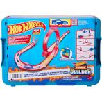 Hot Wheels Track Builder - Vlammenstunt set - Racebaan, Ophalen of Verzenden, Zo goed als nieuw