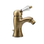 Bidetmengkraan Sapho Kirké Retro Kristal 1-hendel Gebogen, Doe-het-zelf en Verbouw, Ophalen of Verzenden, Nieuw, Kraan