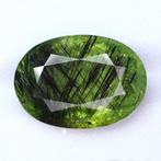 Zonder Minimumprijs Groen Olivijn  - 14.49 ct - nternational, Sieraden, Tassen en Uiterlijk, Edelstenen, Nieuw