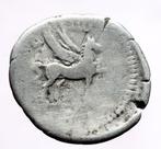 Romeinse Rijk. Domitianus (81-96 n.Chr.). Denarius Pegasus, Postzegels en Munten, Munten | Europa | Niet-Euromunten