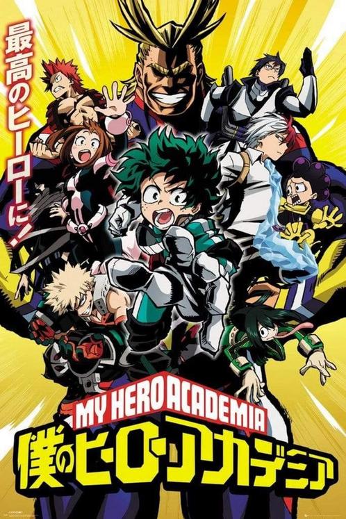 Poster My Hero Academia Season 1 61x91,5cm, Verzamelen, Posters, Nieuw, A1 t/m A3, Verzenden