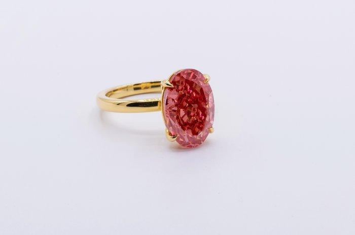 Zonder Minimumprijs - Ring - 14 karaat Geel goud - 3.02ct., Sieraden, Tassen en Uiterlijk, Ringen