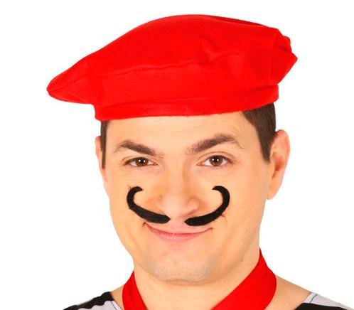 Rode Baret, Hobby en Vrije tijd, Feestartikelen, Nieuw, Verzenden