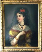 Anton Ebert (1845-1896), Toegeschreven aan - Spanish noble, Antiek en Kunst, Kunst | Schilderijen | Klassiek