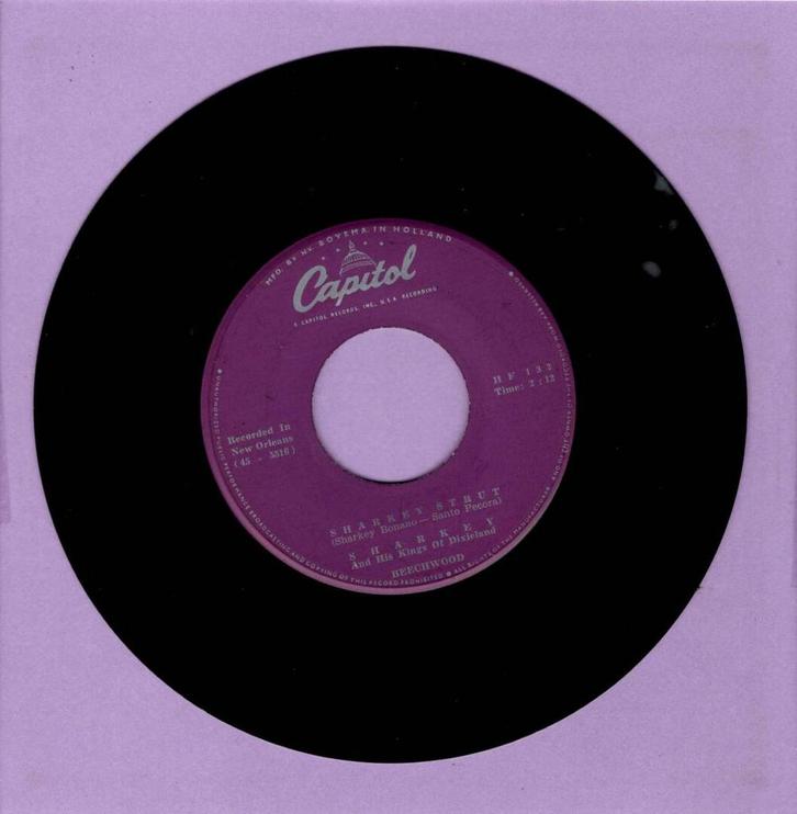 Sharkey And His Kings Of Dixieland – Sharkey Strut / In The, Cd's en Dvd's, Vinyl Singles, Ophalen of Verzenden