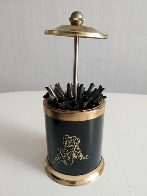 Zonder Minimumprijs - sigaretten dispenser - Aluminium,, Verzamelen, Rookartikelen, Aanstekers en Luciferdoosjes