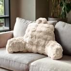Comfortabel rugkussen Pom Pom Fur - crème-wit - 34 x 50 cm, Verzenden, Nieuw