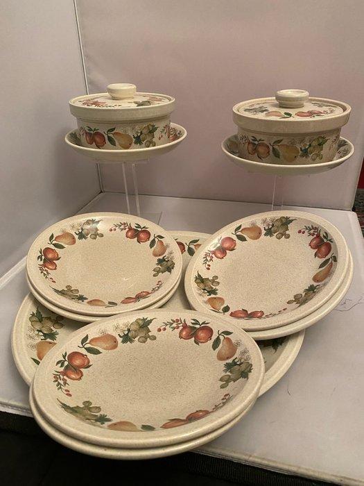 Wedgwood - Gebak/taartset (9) - Quince - Keramiek -, Antiek en Kunst, Antiek | Meubels | Tafels