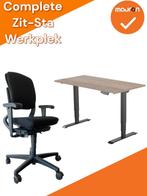 Complete Zit-Sta Werkplek - Zelf samenstellen, Werkplek, Ophalen of Verzenden, Gebruikt, Bureau