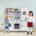 2dekans | coast Speelkeuken voor Kinderen – Wit – 91×30×102, Kinderen en Baby's, Speelgoed | Houten speelgoed, Ophalen of Verzenden