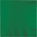 Groene Servetten 3-Laags 41cm 25st, Verzenden, Nieuw