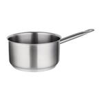 Steelpan - &amp;#216; 20 cm - 3 Liter - RVS - Vogue - M944, Verzenden, Nieuw in verpakking