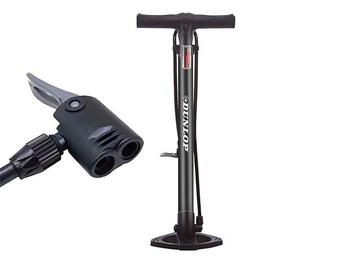 Dunlop Fietspomp staand - met extra ventielen beschikbaar voor biedingen