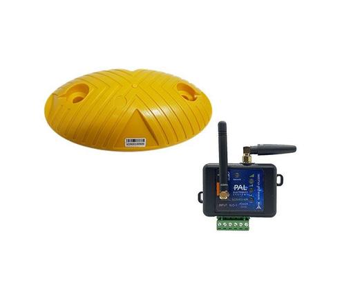 PAL 4G draadloze voertuig detector met 4G ontvanger | Geel.., Tuin en Terras, Overige Tuin en Terras, Nieuw, Verzenden