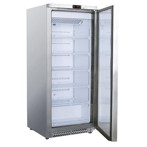 GGM Gastro | RVS voorraadkoelkast ECO - 600 | KSS600SRN, Witgoed en Apparatuur, Koelkasten en IJskasten, 140 tot 160 cm, Nieuw