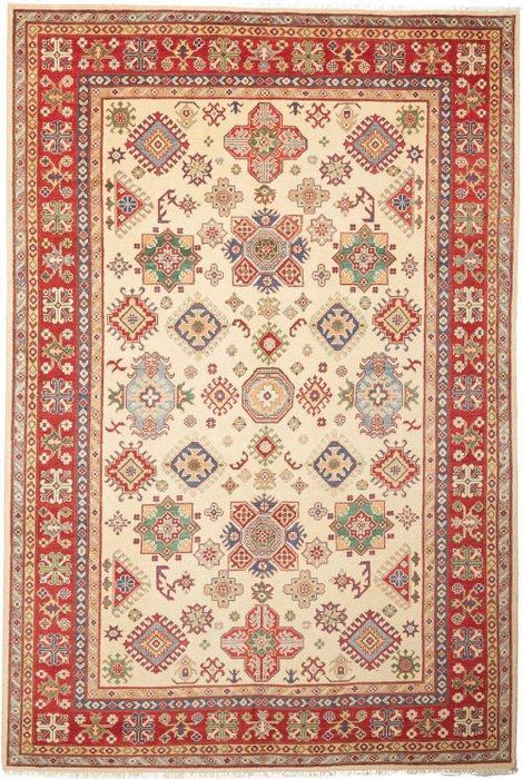 Kazak - Vloerkleed - 301 cm - 200 cm - Handgemaakt -, Huis en Inrichting, Stoffering | Tapijten en Kleden