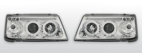 Koplampen Angel Eyes | Peugeot 205 1983-1992 | chroom, Auto-onderdelen, Verlichting, Nieuw, Peugeot, Verzenden