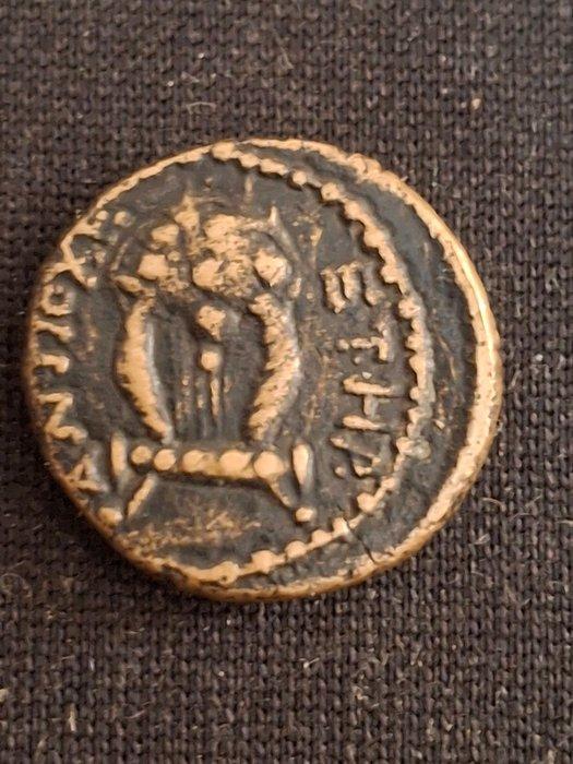Seleukis en Pieria, Antiochi. Nero (54-68 n.Chr.). dated, Postzegels en Munten, Munten | Europa | Niet-Euromunten