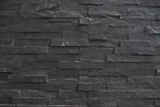 Stonepanels, Muurstrips, Zwart, Mongolian Black