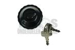 Tankdop bajonet 30mm met slot zwart A3 / A35, Fietsen en Brommers, Ophalen of Verzenden, Nieuw