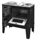 Houtkachel Zwart 55m² | 7,85kW | Laatste Stuks!, Huis en Inrichting, Ophalen of Verzenden, Nieuw, Vrijstaande haard, Houthaard