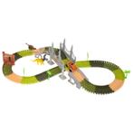 Dinosaurus Racebaan 228-delig – Autobaan Jungle Speelset met, Kinderen en Baby's, Speelgoed | Racebanen, Ophalen of Verzenden