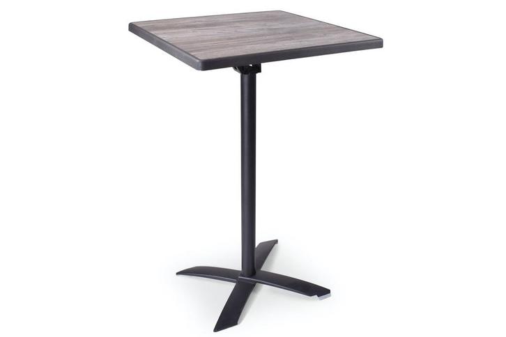 Statafel Helsinki | 70x70cm | opklapbaar, Tuin en Terras, Tuintafels, Nieuw, Kunststof, Vierkant, Ophalen of Verzenden