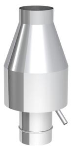 GGM Gastro | Deflectorkap - Ø 450 mm | DHJ450 | DHJ450, Doe-het-zelf en Verbouw, Ventilatie en Afzuiging, Verzenden, Nieuw