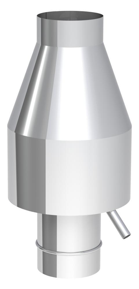 GGM Gastro | Deflectorkap - Ø 450 mm | DHJ450 | DHJ450, Doe-het-zelf en Verbouw, Ventilatie en Afzuiging, Nieuw, Verzenden