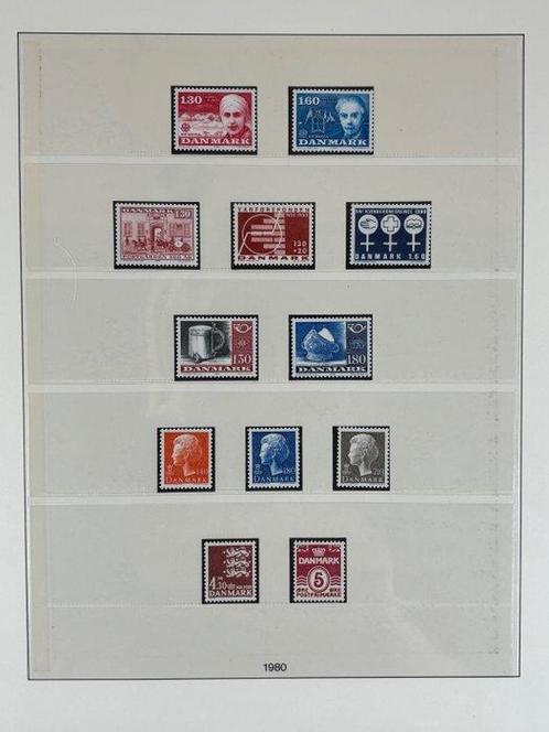 Denemarken 1980/1990 - Verzameling in Lindner album, Postzegels en Munten, Postzegels | Amerika