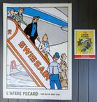 Tintin - Affiche - LAf�re Pec�rd - Tintin en arpitan +