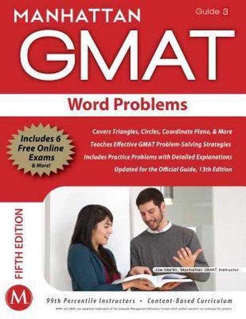 Manhattan GMAT Word Problems, Guide 3 9781935707684, Boeken, Overige Boeken, Gelezen, Verzenden
