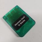 Groene Transparant Memorycard 15 Blocks Playstation 1, Ophalen of Verzenden, Nieuw