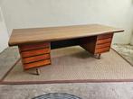 Schirolli - Bureau - Oxford-model - Hout, Leder, Metaal, Antiek en Kunst